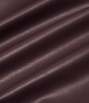 Lässiger Blazer aus Kunstleder mit Reverskragen, Seitentaschen und langen Ärmeln