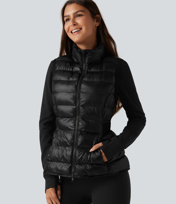 2-Piece Workout Padded Vest & Jacket with Pockets 2-Piece Workout Padded Vest & Jacket with Pockets