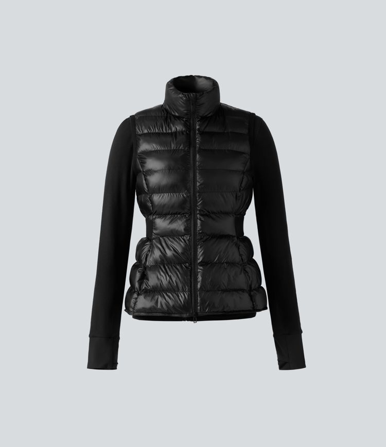 2-Piece Workout Padded Vest & Jacket with Pockets 2-Piece Workout Padded Vest & Jacket with Pockets