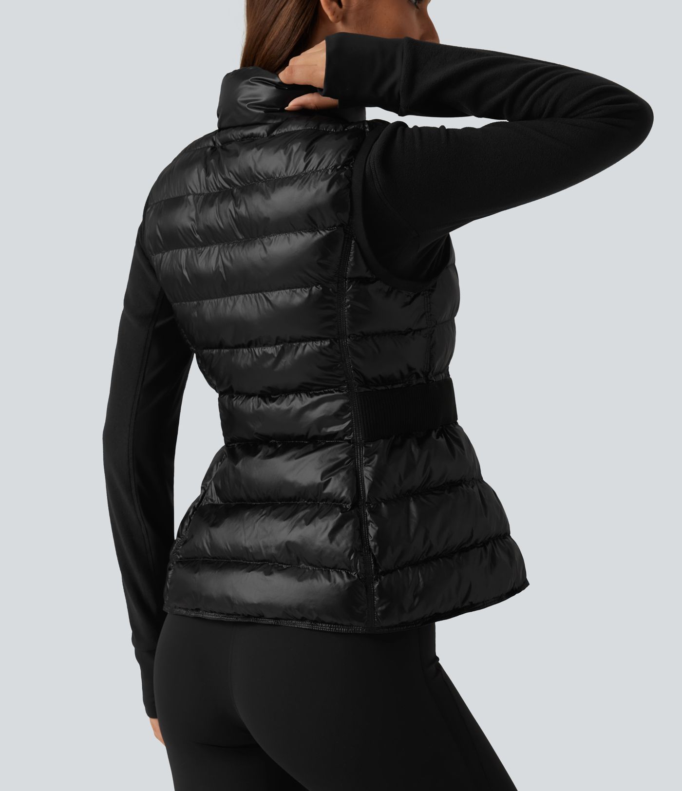 2-Piece Workout Padded Vest & Jacket with Pockets 2-Piece Workout Padded Vest & Jacket with Pockets