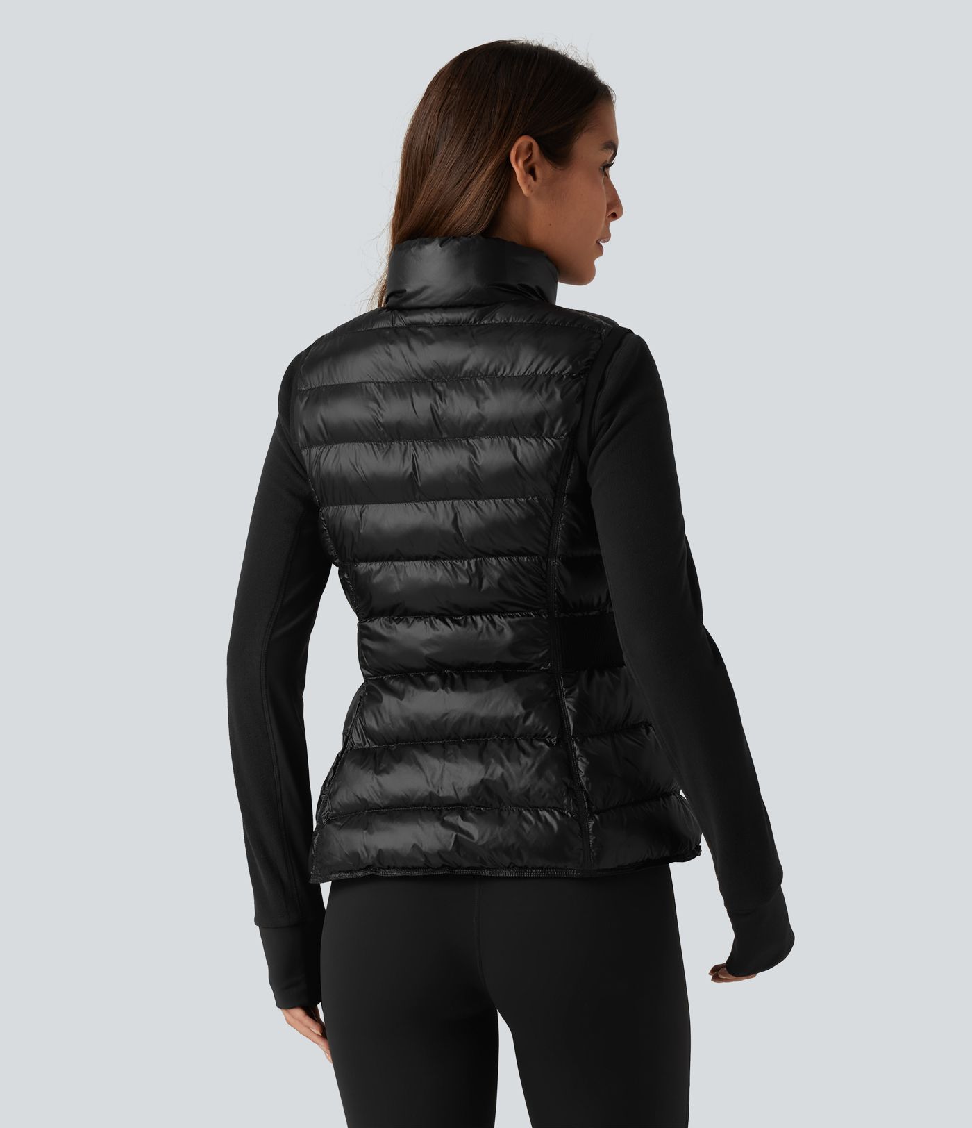 2-Piece Workout Padded Vest & Jacket with Pockets 2-Piece Workout Padded Vest & Jacket with Pockets