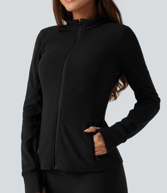 2-Piece Workout Padded Vest & Jacket with Pockets 2-Piece Workout Padded Vest & Jacket with Pockets