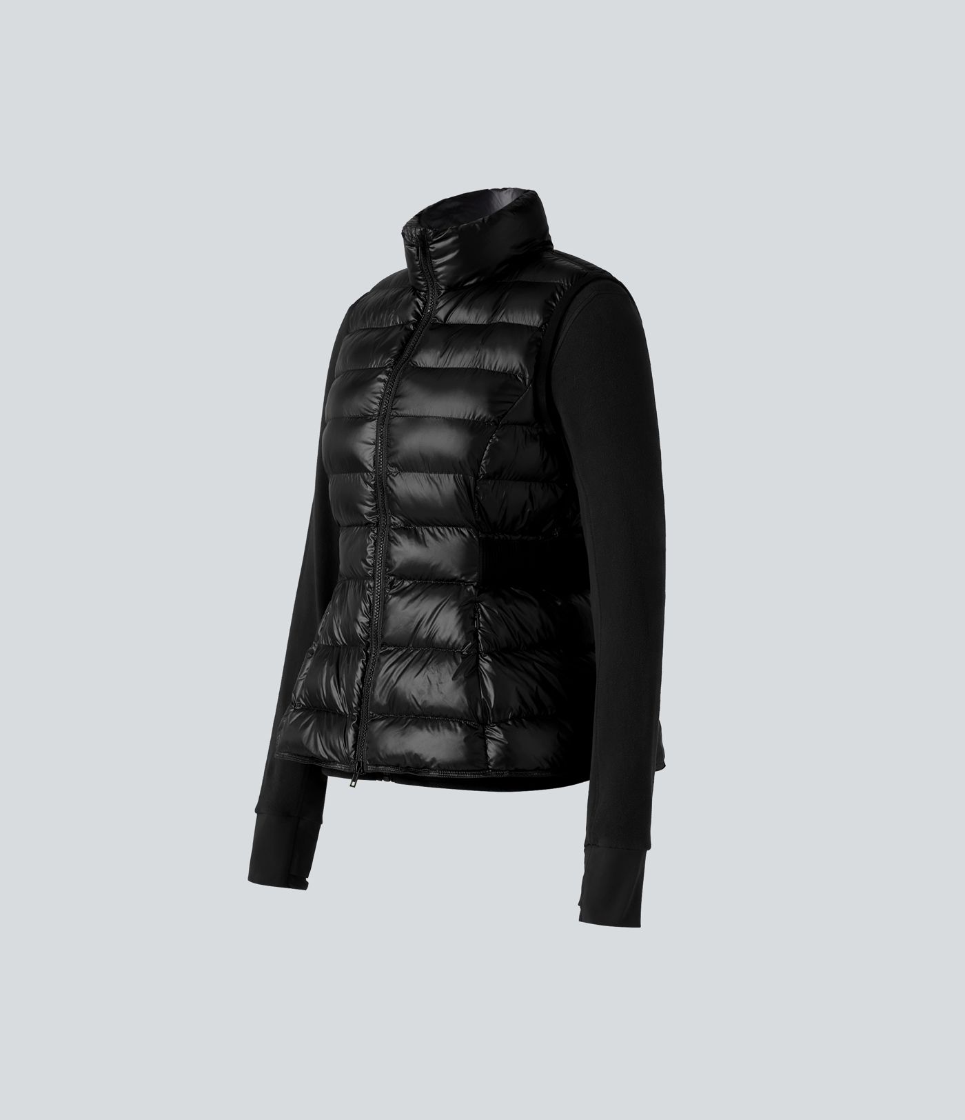 2-Piece Workout Padded Vest & Jacket with Pockets 2-Piece Workout Padded Vest & Jacket with Pockets