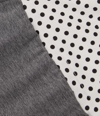 Mid Rise Drawstring Straight Leg Polka Dot Quick Dry Casual Sweatpants with Pockets