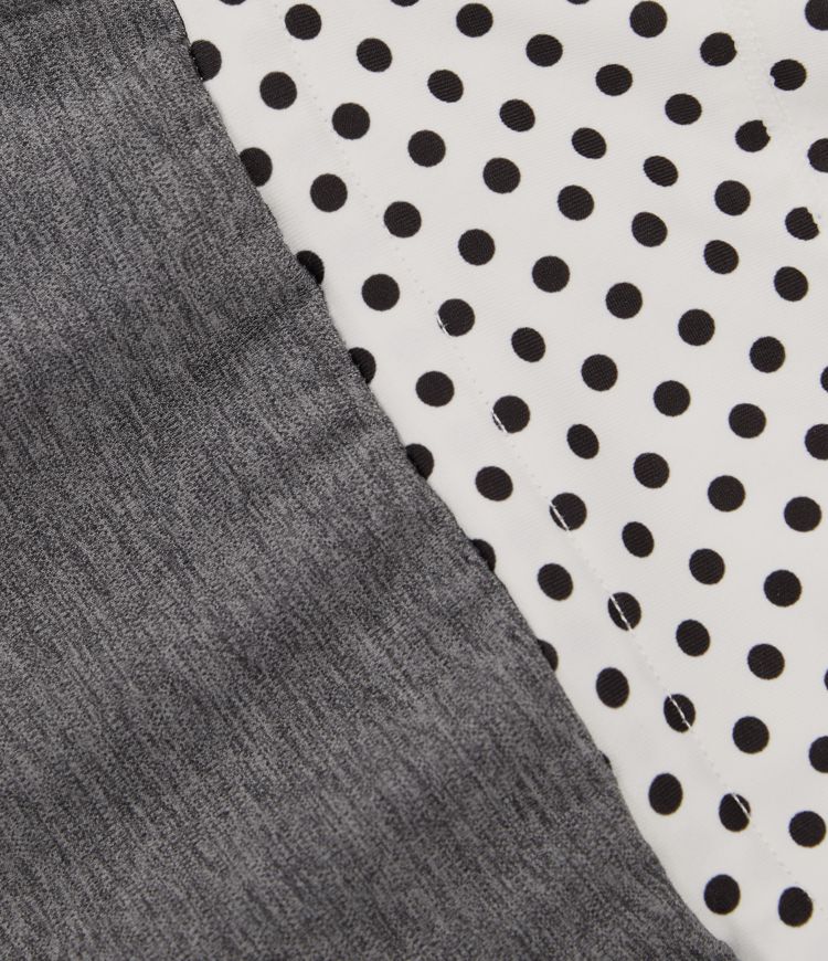 Mid Rise Drawstring Straight Leg Polka Dot Quick Dry Casual Sweatpants with Pockets