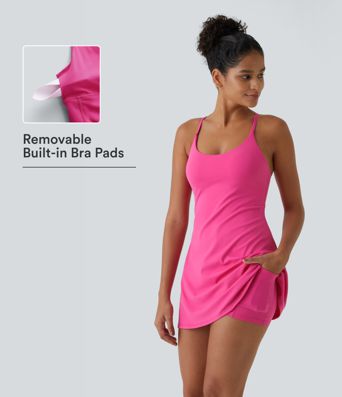 SoftlyZero™ Plush Backless Active Dress