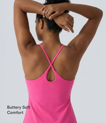 SoftlyZero™ Plush Backless Active Dress