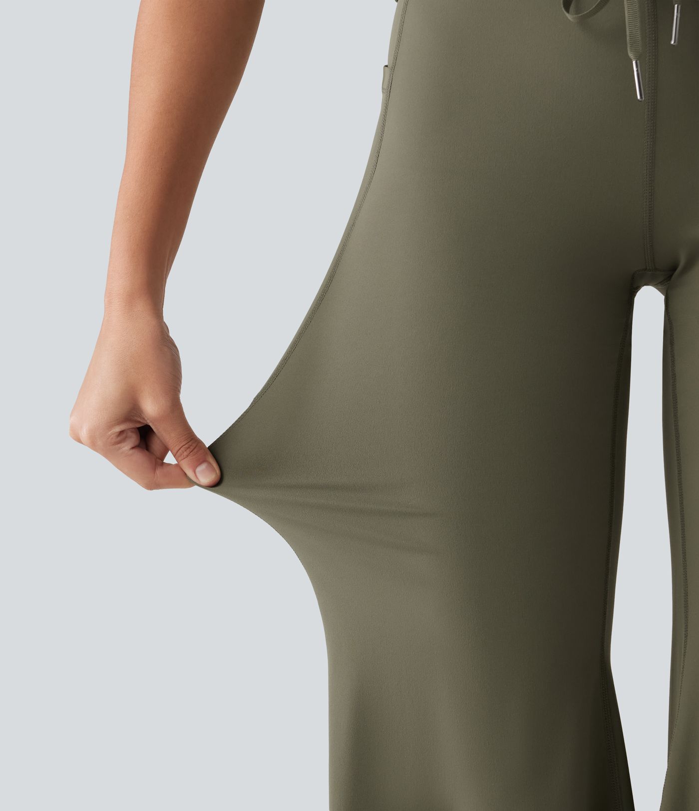 Halara UltraSculpt™ High Waisted Foldover Drawstring Yoga Joggers with Pockets