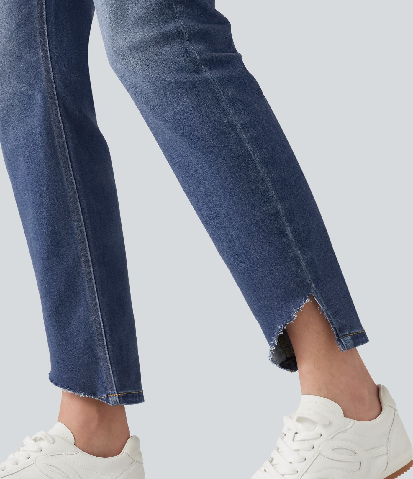 High Waisted Skinny Casual Jeans with Pockets High Waisted Skinny Casual Jeans with Pockets