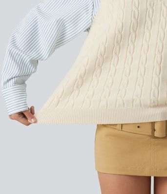 V Neck Casual Sweater Vest V Neck Casual Sweater Vest