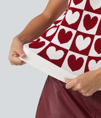 V Neck Casual Sweater Vests
