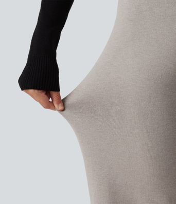 High Waisted Straight Leg Lounge Sweater Pants High Waisted Straight Leg Lounge Sweater Pants