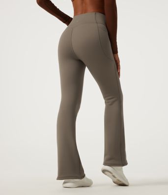 Halara UltraSculpt™ High Waisted Bootcut Fleece Workout Leggings with Pockets Halara UltraSculpt™ High Waisted Bootcut Fleece Workout Leggings with Pockets