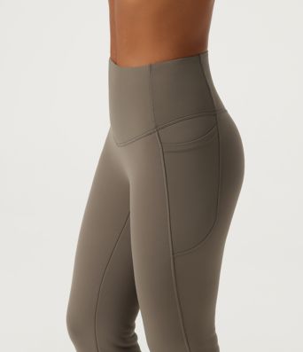 Halara UltraSculpt™ High Waisted Bootcut Fleece Workout Leggings with Pockets Halara UltraSculpt™ High Waisted Bootcut Fleece Workout Leggings with Pockets