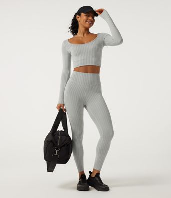 High Waisted Tummy Control Houndstooth Yoga Leggings High Waisted Tummy Control Houndstooth Yoga Leggings