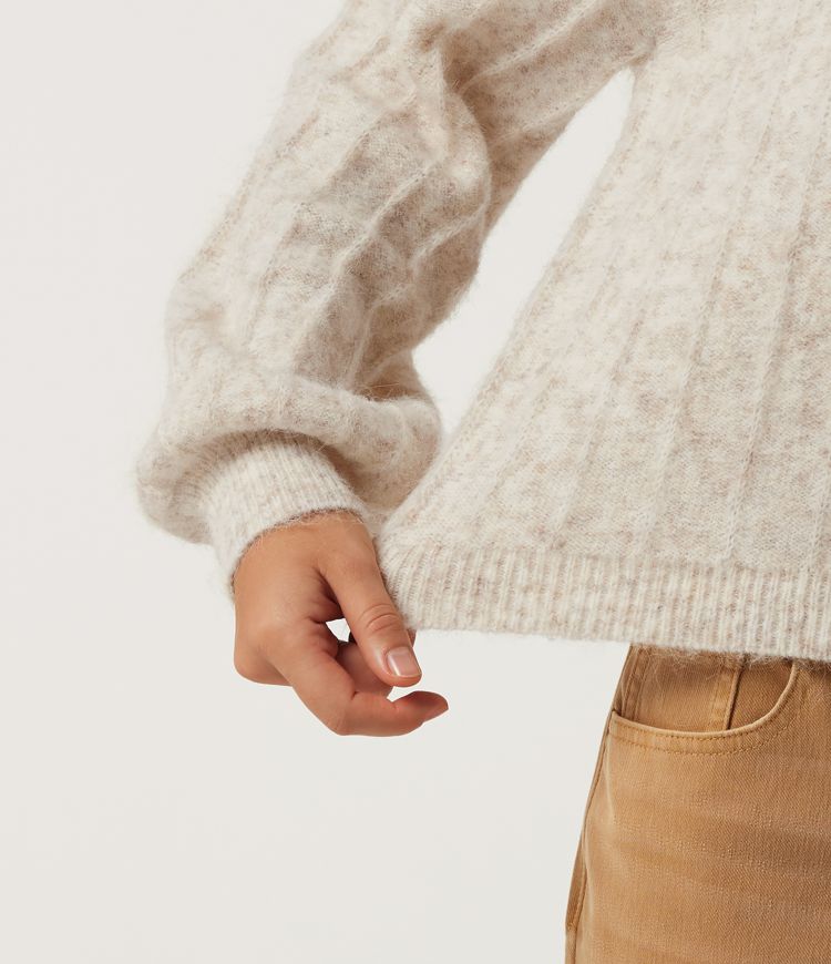 Boat Neck Long Sleeve Casual Sweater