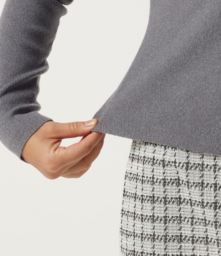 V Neck Long Sleeve Slim Work Cardigans