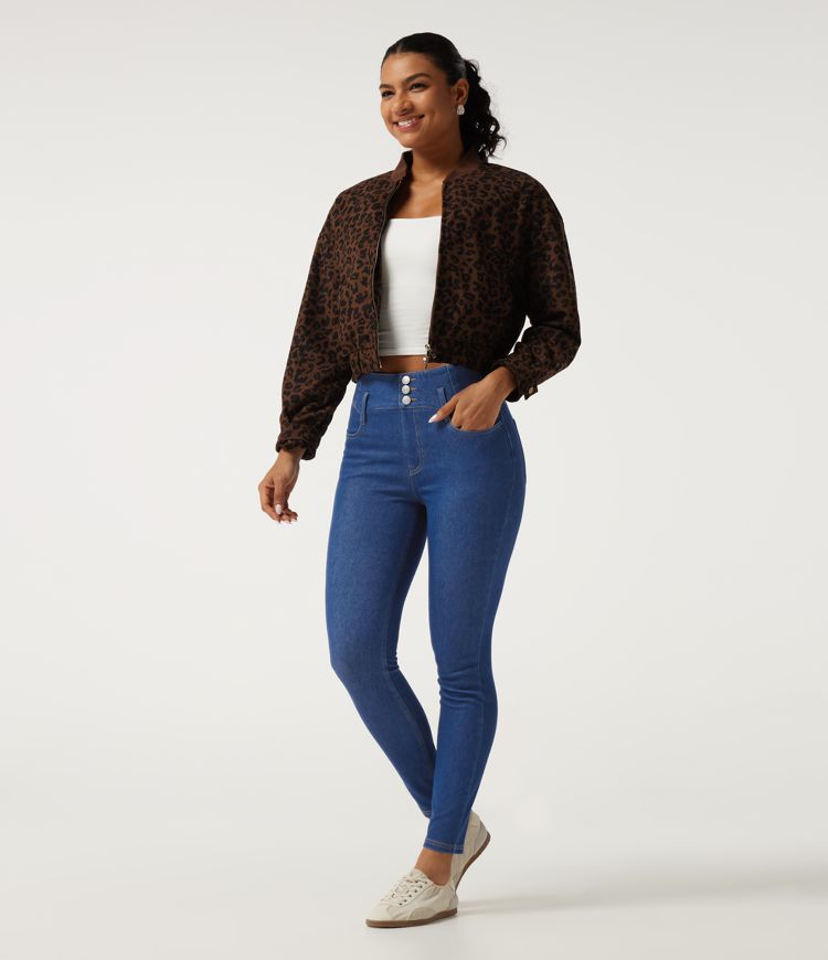 Halara Flex™ High Waisted Skinny Casual Jeans with Pockets