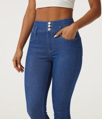 Halara Flex™ High Waisted Skinny Casual Jeans with Pockets
