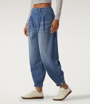 Halara Flex™ Mid Rise Casual Jeans with Pockets