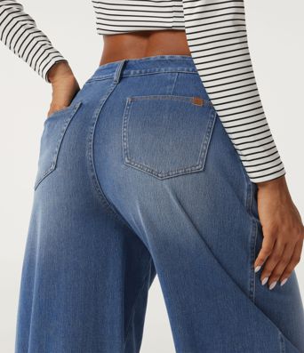 Halara Flex™ Mid Rise Casual Jeans with Pockets