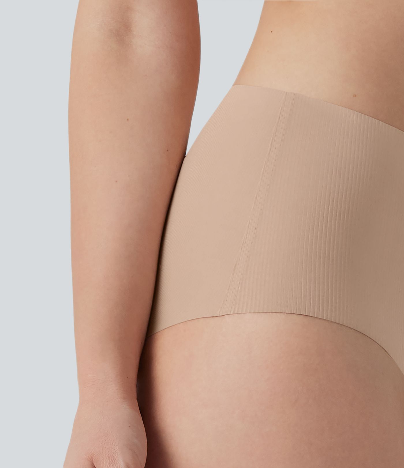 Mid Rise Seamless Casual No Show Underwear
