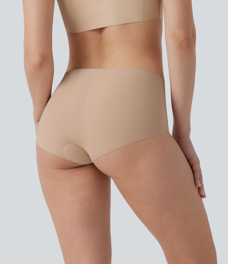 Mid Rise Seamless Casual No Show Underwear
