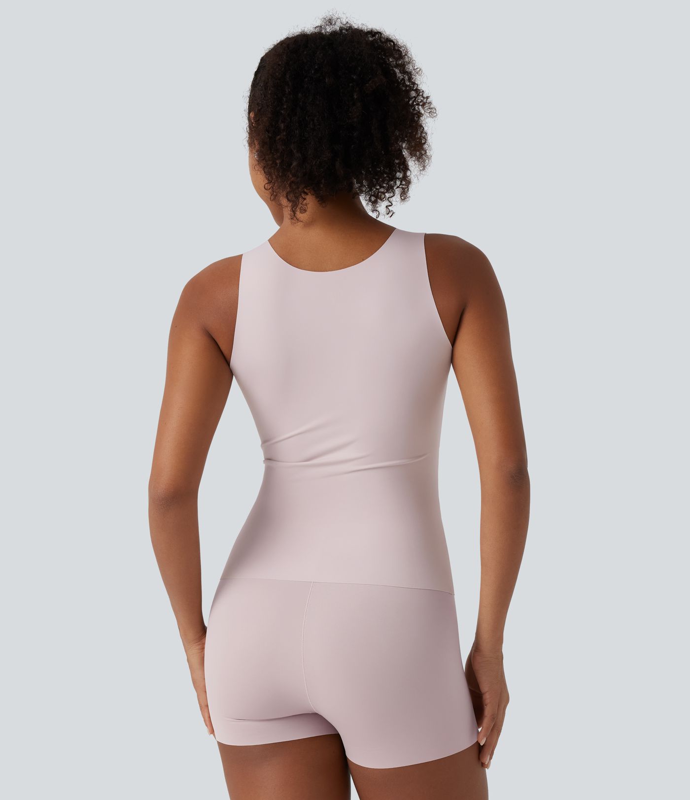 U Neck Push-Up Built-in Bra Casual Underwear