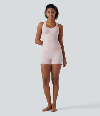 U Neck Push-Up Built-in Bra Casual Underwear