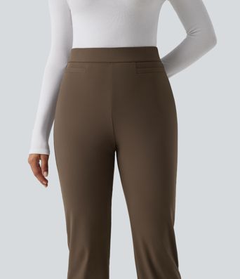 Halara Flex™ DayStretch High Waisted Tapered Work Pants with Pockets Halara Flex™ DayStretch High Waisted Tapered Work Pants with Pockets