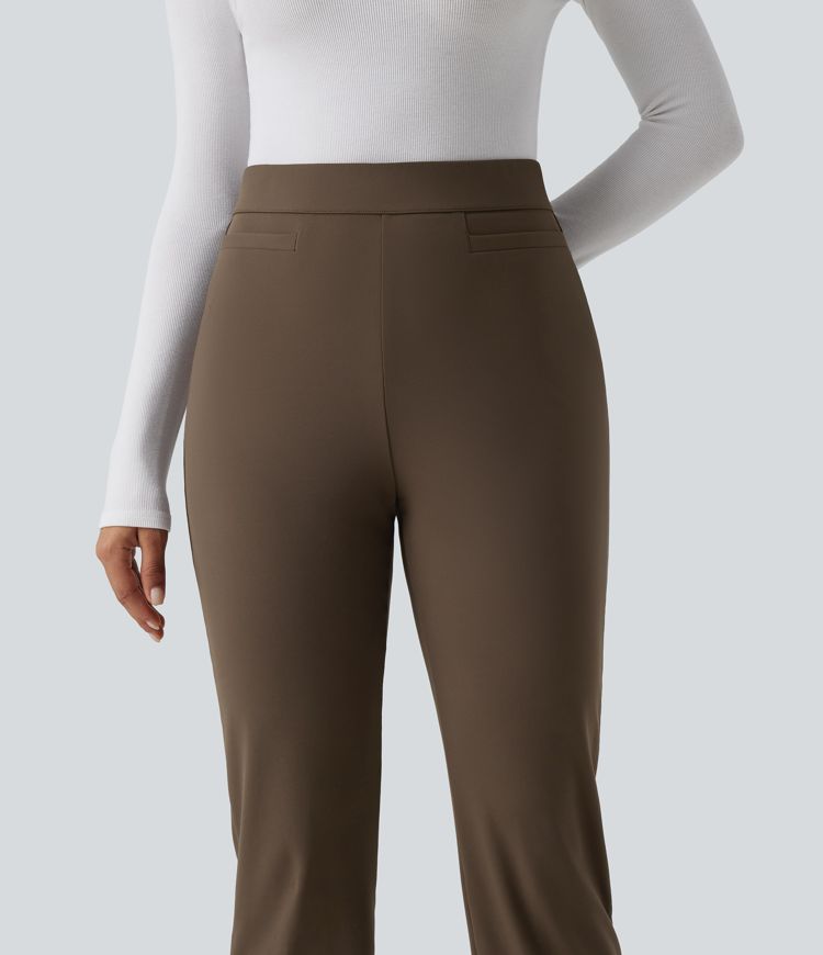 Halara Flex™ DayStretch High Waisted Tapered Work Pants with Pockets Halara Flex™ DayStretch High Waisted Tapered Work Pants with Pockets