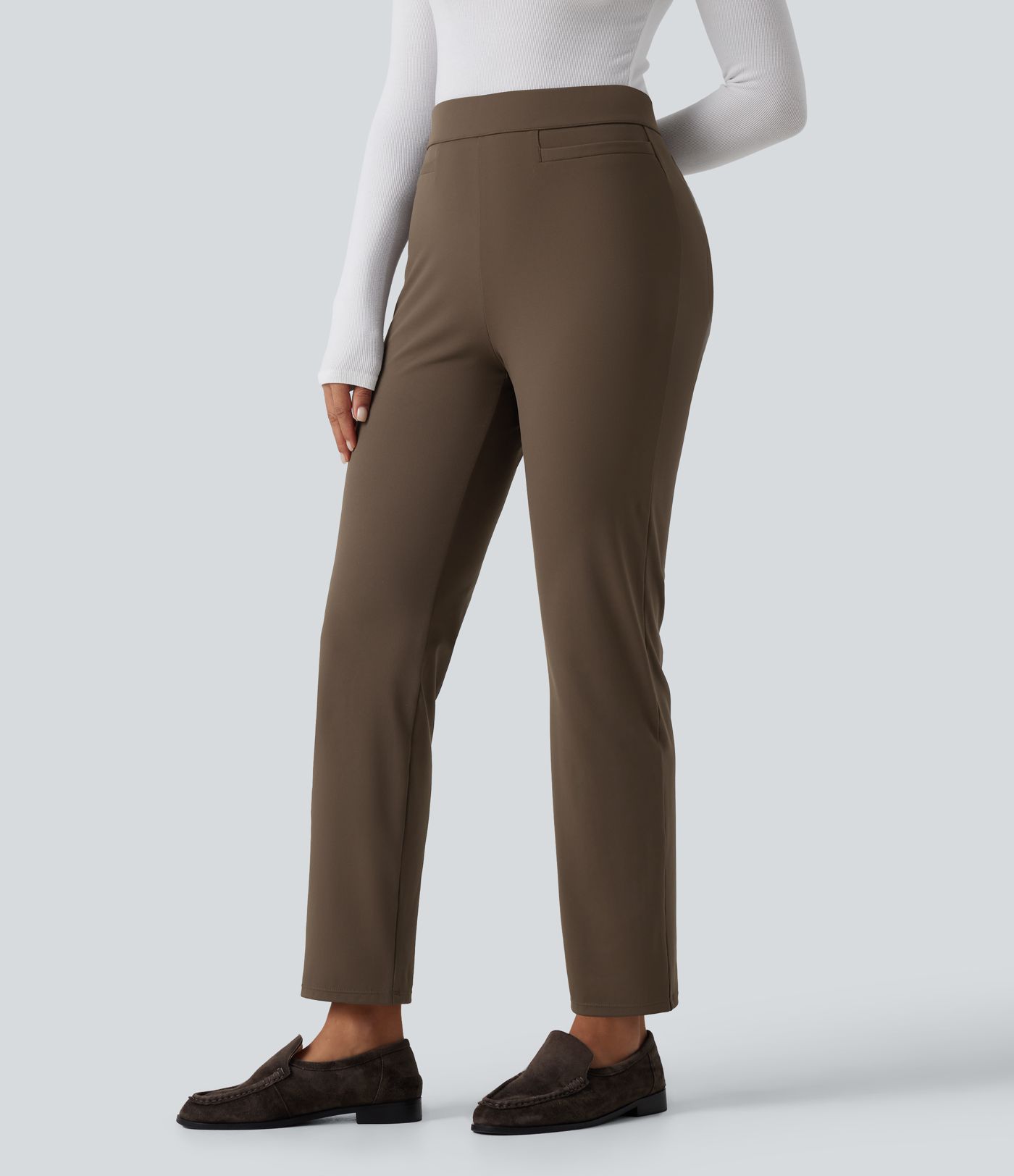 Halara Flex™ DayStretch High Waisted Tapered Work Pants with Pockets Halara Flex™ DayStretch High Waisted Tapered Work Pants with Pockets
