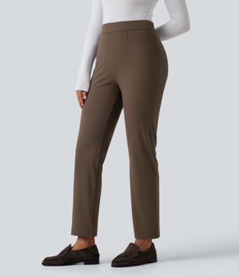 Halara Flex™ DayStretch High Waisted Tapered Work Pants with Pockets Halara Flex™ DayStretch High Waisted Tapered Work Pants with Pockets