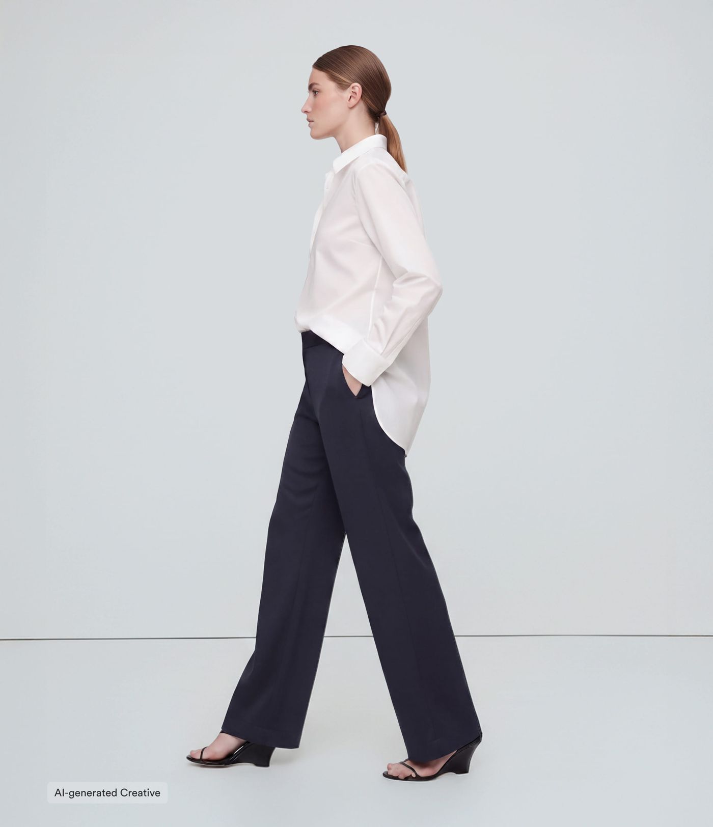 Halara Flex™ DayStretch Mid Rise Side Zipper Pocket Work Flare Pants