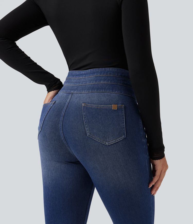 Halara Flex™ High Waisted Skinny Casual Jeans with Pockets Halara Flex™ High Waisted Skinny Casual Jeans with Pockets
