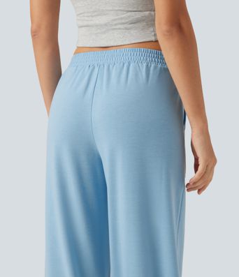 Low Rise Casual Sweatpants with Pockets