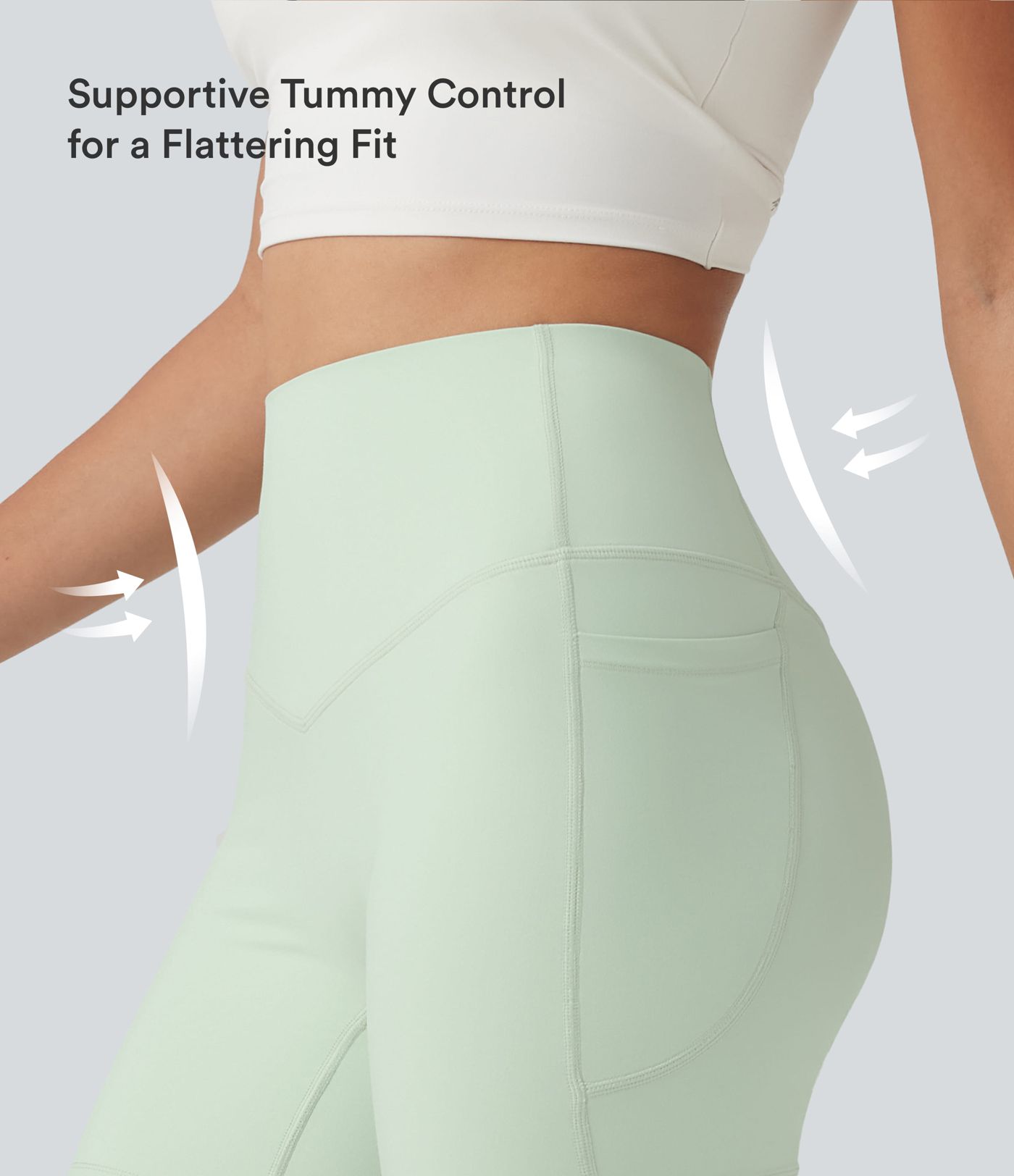 Halara UltraSculpt™ High Waisted Tummy Control Shaping Training Biker Shorts 5'' with Pockets Halara UltraSculpt™ High Waisted Tummy Control Shaping Training Biker Shorts 5'' with Pockets