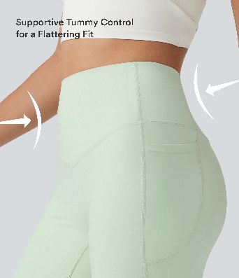 Halara UltraSculpt™ High Waisted Tummy Control Shaping Training Biker Shorts 7'' with Pockets Halara UltraSculpt™ High Waisted Tummy Control Shaping Training Biker Shorts 7'' with Pockets