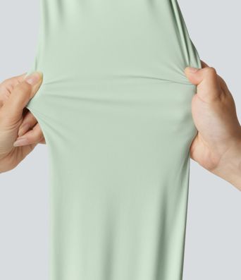 Legging de yoga flare Halara UltraSculpt™ taille haute gainant avec poches