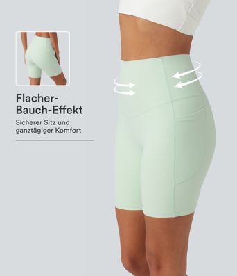 Halara UltraSculpt™ - Formende Biker-Shorts mit hohem Bund, Seitentaschen und Bauchkontrolle - 17,8 cm Halara UltraSculpt™ - Formende Biker-Shorts mit hohem Bund, Seitentaschen und Bauchkontrolle - 17,8 cm
