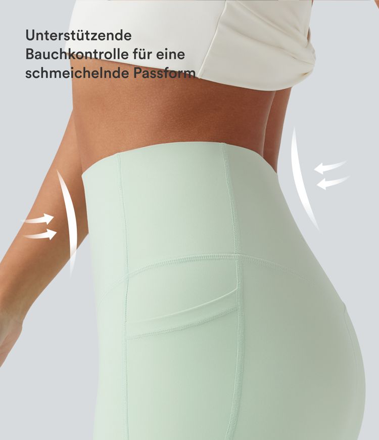 Halara UltraSculpt™ - Formende Biker-Shorts mit hohem Bund, Seitentaschen und Bauchkontrolle - 17,8 cm Halara UltraSculpt™ - Formende Biker-Shorts mit hohem Bund, Seitentaschen und Bauchkontrolle - 17,8 cm