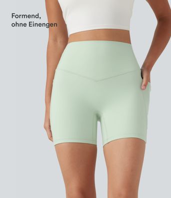 Halara UltraSculpt™ - Formende Trainings-Shorts mit hohem Bund, Seitentaschen und Bauchkontrolle - 12,7 cm Halara UltraSculpt™ - Formende Trainings-Shorts mit hohem Bund, Seitentaschen und Bauchkontrolle - 12,7 cm