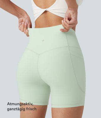 Halara UltraSculpt™ - Formende Trainings-Shorts mit hohem Bund, Seitentaschen und Bauchkontrolle - 12,7 cm Halara UltraSculpt™ - Formende Trainings-Shorts mit hohem Bund, Seitentaschen und Bauchkontrolle - 12,7 cm