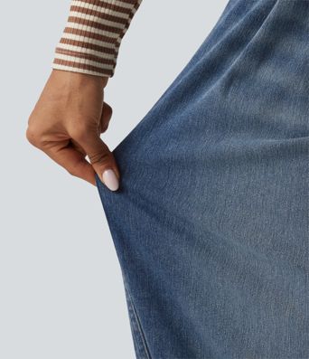 Halara Flex™ High Waisted Casual Denim Joggers with Pockets
