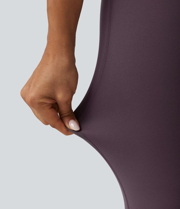 High Waisted Tummy Control Training Leggings with Pockets
