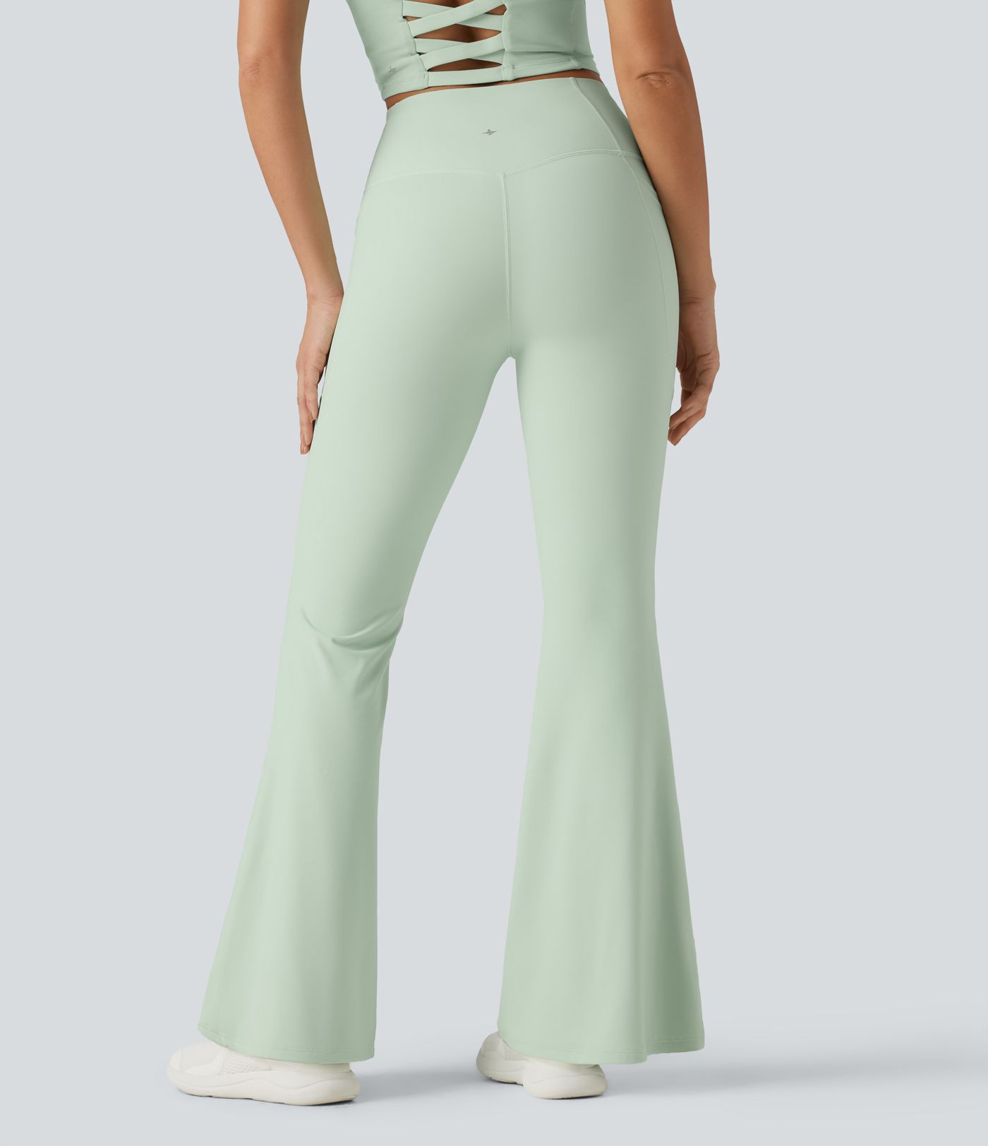 Legging de yoga flare Halara UltraSculpt™ taille haute gainant avec poches