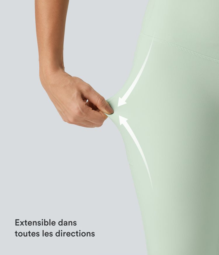 Legging de yoga flare Halara UltraSculpt™ taille haute gainant avec poches