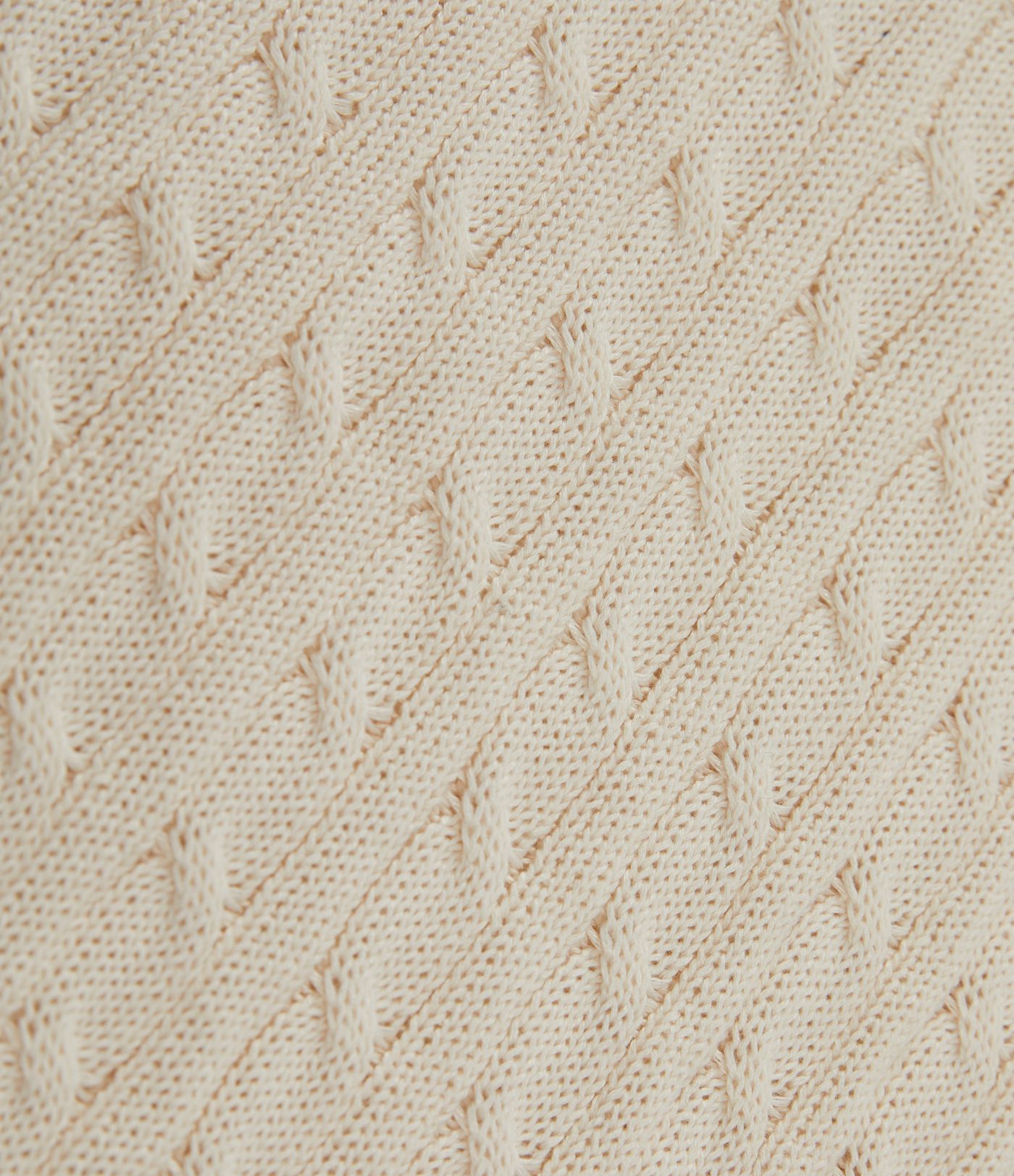 Polo Short Sleeve Cable Knit Work Sweater