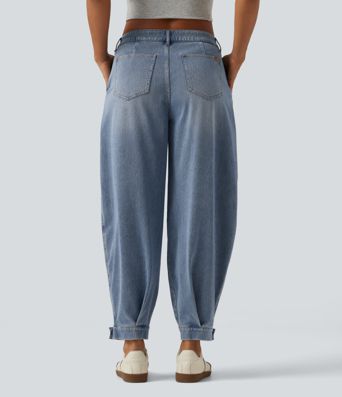 Halara Flex™ Low Rise Casual Jeans with Pockets