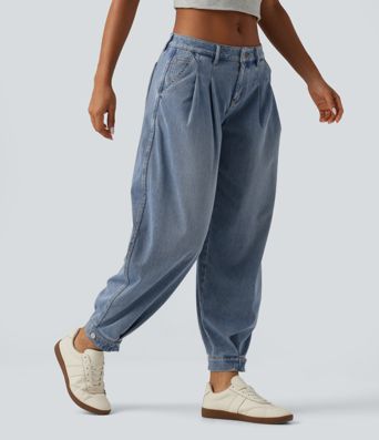 Halara Flex™ Low Rise Casual Jeans with Pockets